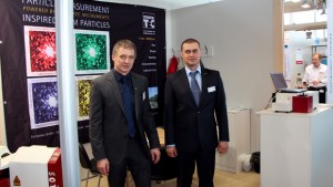 Dr. Torsten Hübner (links) und Dmitri Tausenev, Sympatec GmbH 