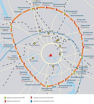 In Moskau eröffnet eine neue Ring-S-Bahn