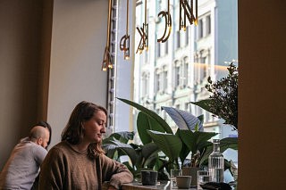 Café Iskra in Moskau