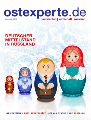 Ostexperte.de – Print Magazin zum Thema "Deutscher Mittelstand in Russland"