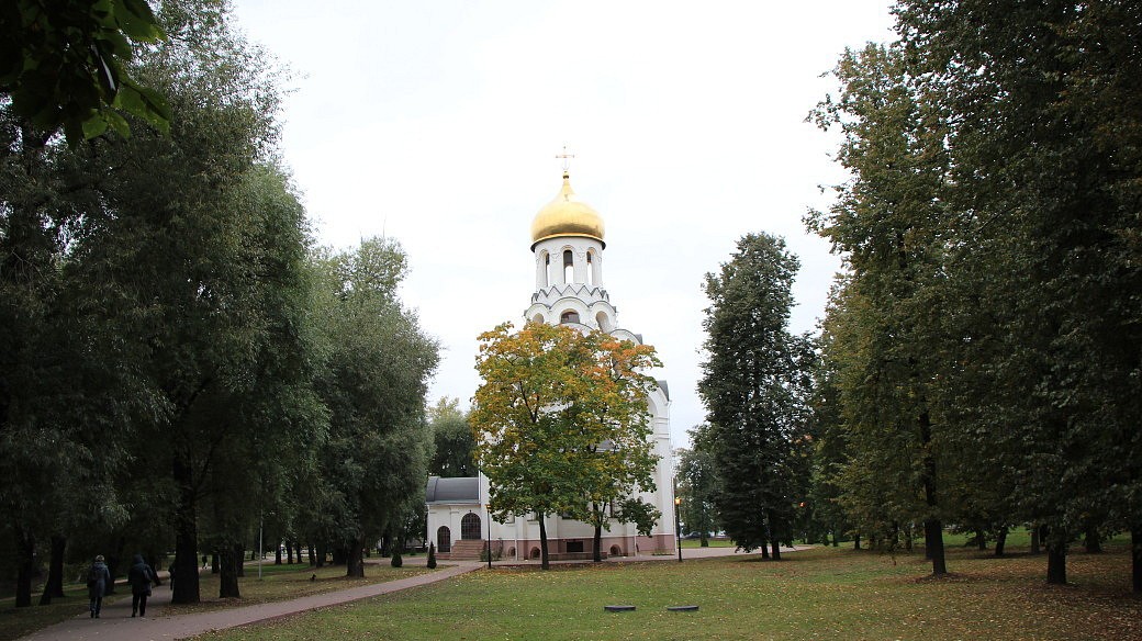 Orthodoxe Kirche in Kotelniki.